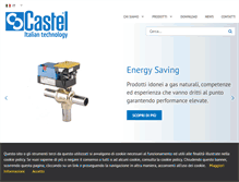 Tablet Screenshot of castel.it